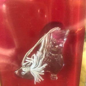 Lenox Crystal boot ornament